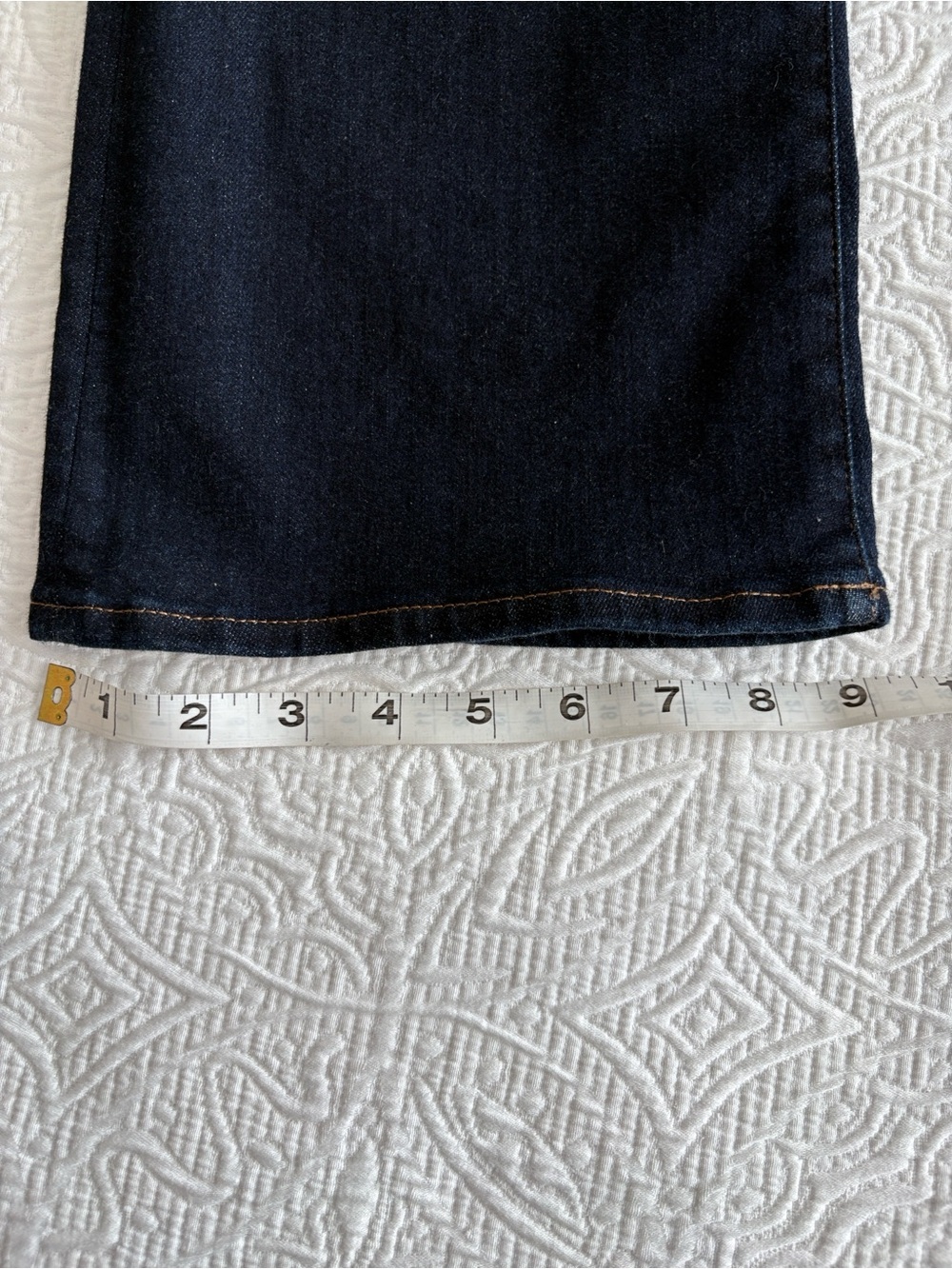 Chico’s Pull-On Slim Bootcut Denim Jeans       Sz 10 P Like NEW! - Picture 8 of 9